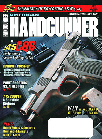 Details about   Vintage American Handgunner America’s First 1st Patch Magazine Guns FMG Shooting 